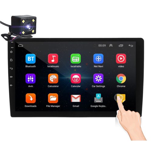 HD Kamera ile 2.5D Dokunmatik Ekran MP5 Çalar GPS WIFI FM